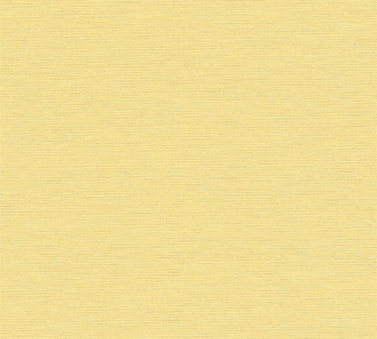 Vliestapete House of Turnowsky 389036 - einfarbige Tapete Muster - Gelb, 